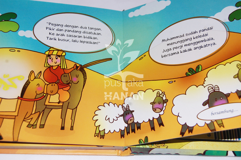 Boardbook Seri Sirah Nabi Muhammad SAW untuk Anak Terbitan Gema Insani Press
